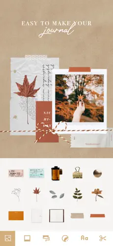 Screenshot 1 Nichi: Collage & Stories Maker iphone