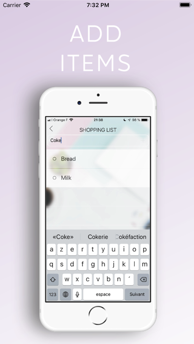 meslistes: a checklist app screenshot 3