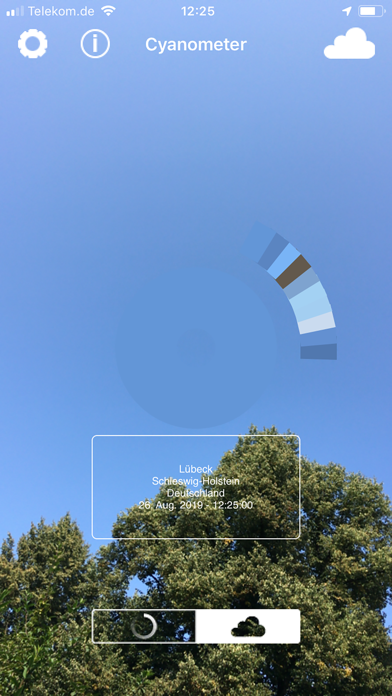 Cyanometer screenshot 3