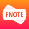 FNote - Foreign Note Card