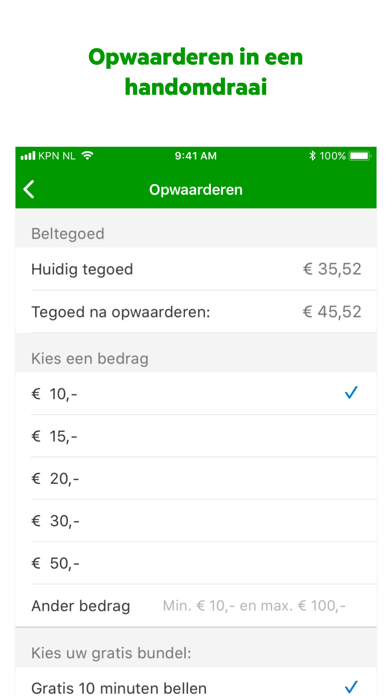 KPN Prepaid screenshot 2