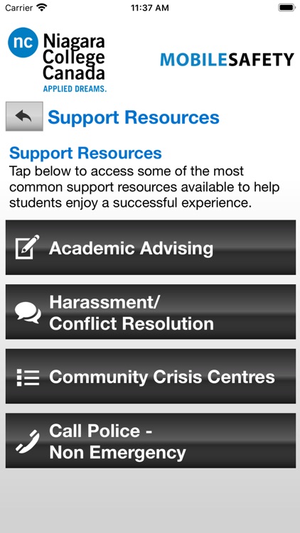 Mobile Safety Niagara College screenshot-5