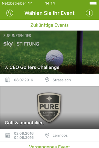 CEO Golf Club App screenshot 2