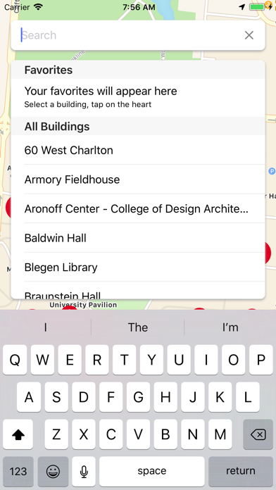UC Campus Maps screenshot 2