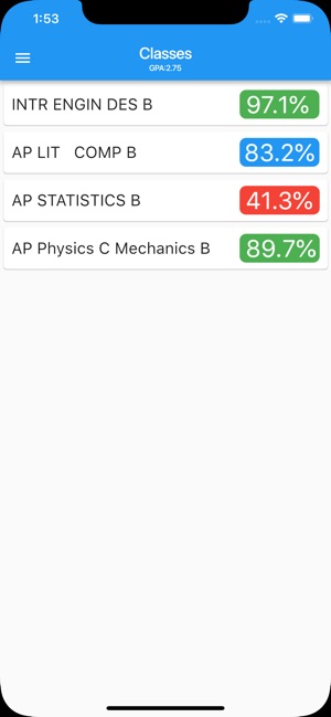 Grade calculator for MyMCPS(圖2)-速報App