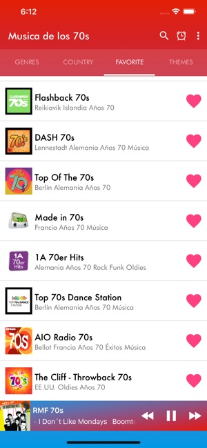 Musica De Los 70s Radio Im App Store