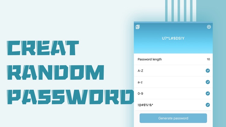 Randomly Generated Password