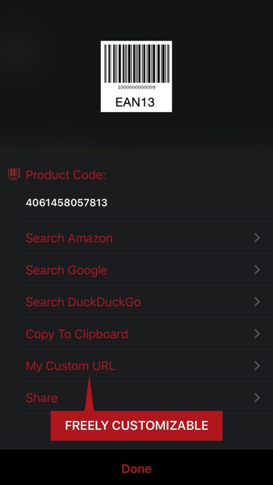 Barcode + QR Code Reader screenshot 4