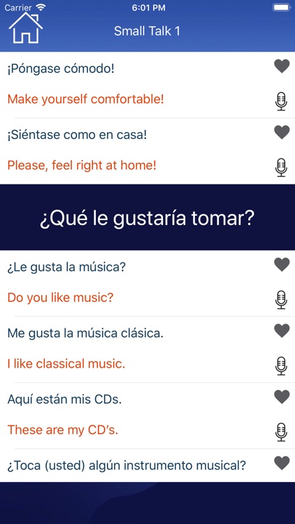 Spanish Vocabulary & Phrase screenshot-3