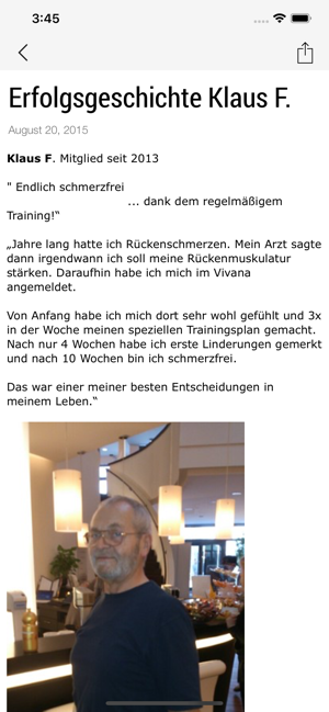 Vivana Fitness- und Wellnesspa(圖3)-速報App