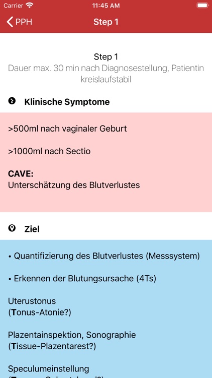 PPH - Peripartale Blutung