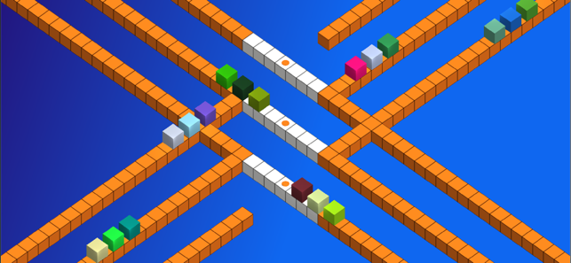 3D Cube Cross way Color Game(圖3)-速報App