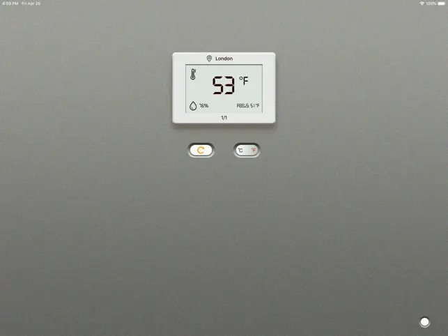 Captura de Pantalla 1 Digital Thermometer iphone