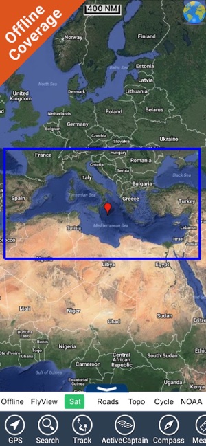 Mediterranean Sea HD GPS Chart(圖8)-速報App