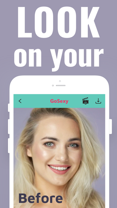 GoSexy - Face and body tune for selfies Screenshot 1