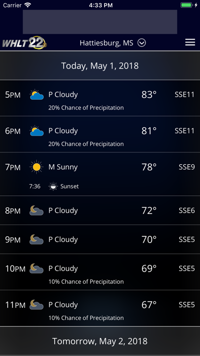 WHLT Weather – Hattiesburg, MS screenshot 4