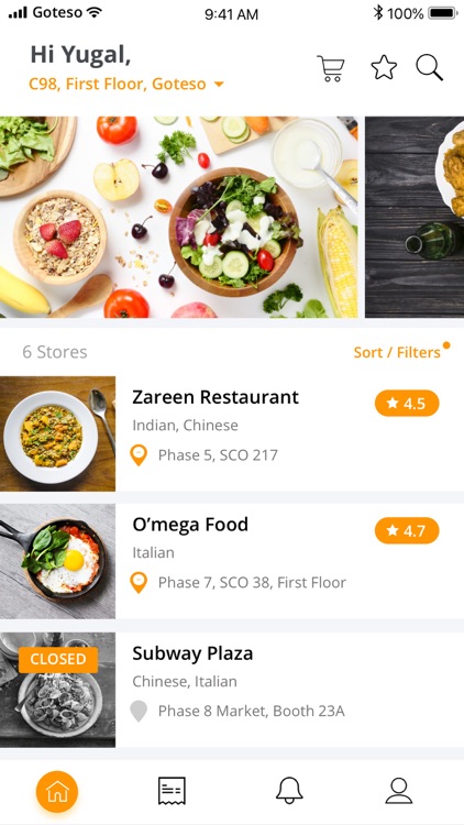 E Food Ondemand Restaurants By Goteso