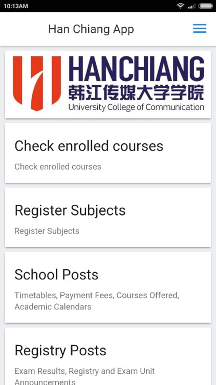 Hanchiang App