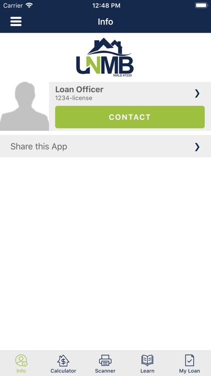 UNMB My Mortgage App