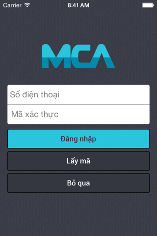 MCA - náhled