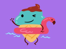 We would like to introduce icream stickers pack 002 for iMessage, It is amazing collection stickers in iPhone and iPad to Chat funny with friends