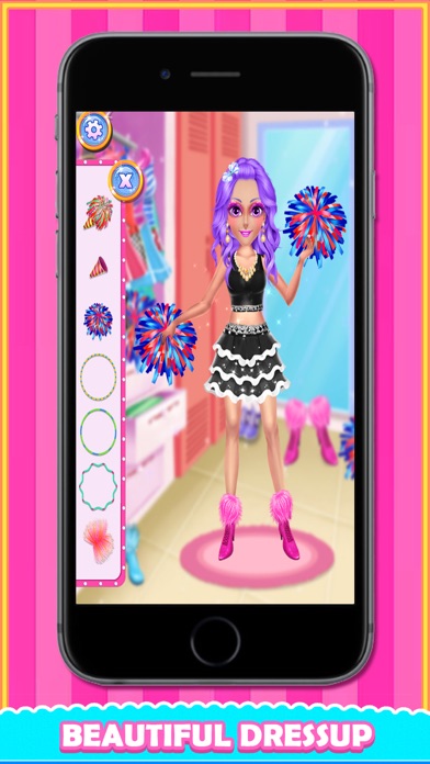 How to cancel & delete Cheerleader: Makeup & Dress up from iphone & ipad 4