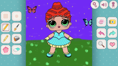 screenshot of LOL Coloring Doll 3