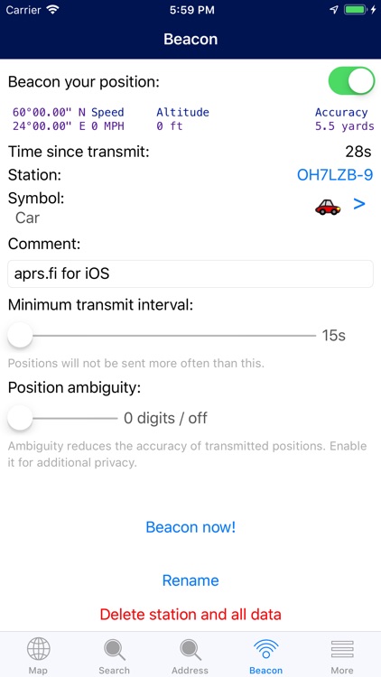 aprs.fi screenshot-5