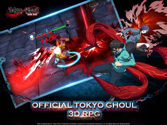 Tokyo Ghoul Dark War By Gamesamba Corporation Ios United States Searchman App Data Information - cho acc roblox vip ro ghoul