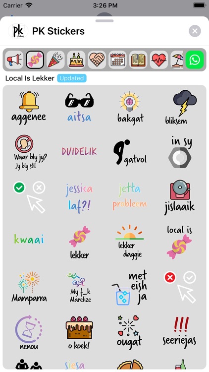 PK Stickers