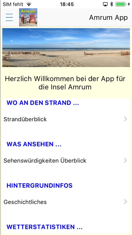 Amrum Urlaubs App