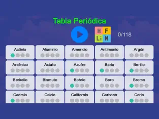 Screenshot 4 Tabla Periódica Juego iphone