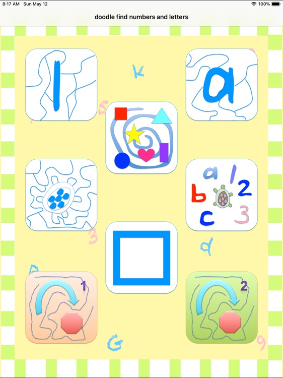 doodle find numbers & letters