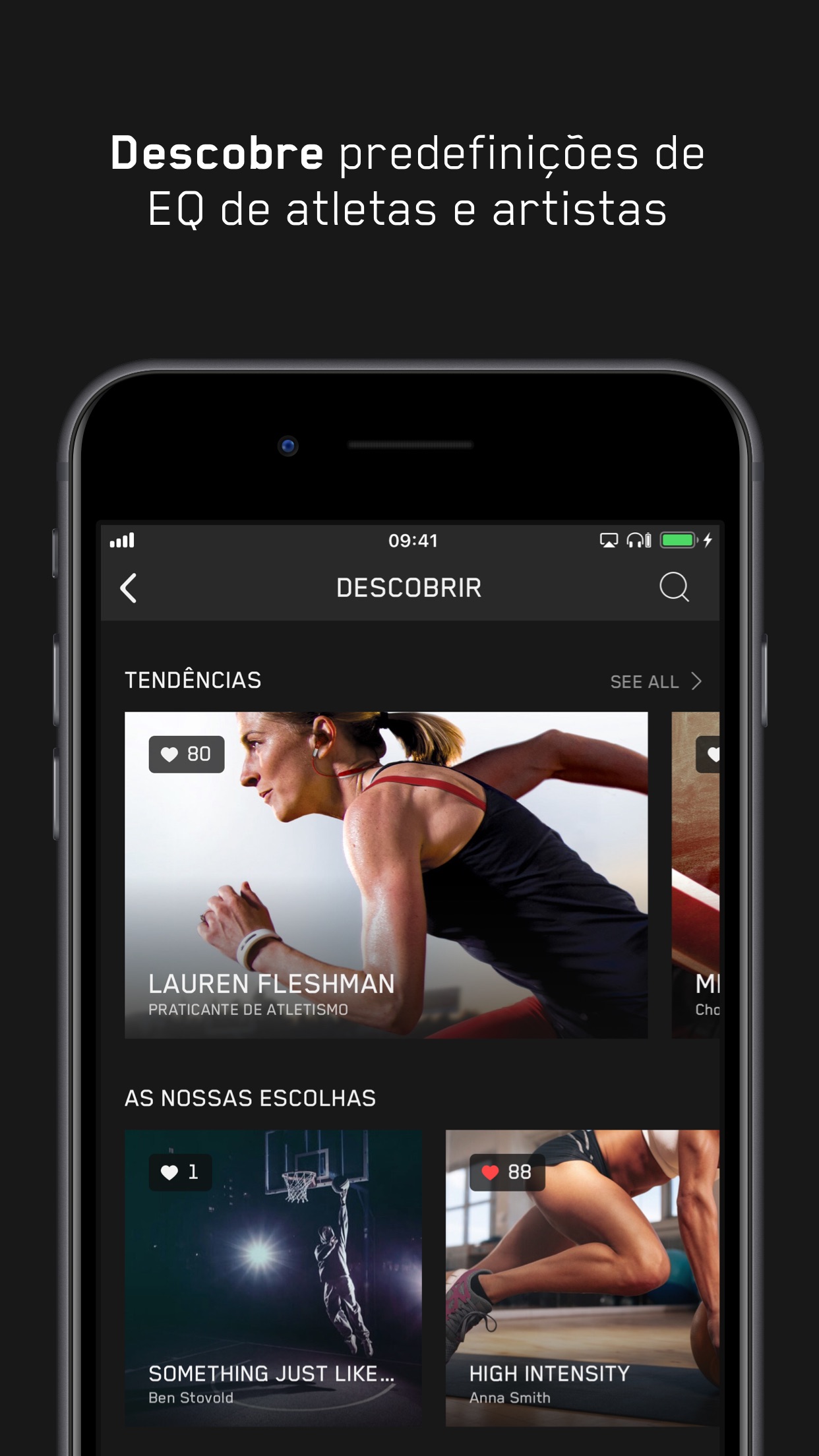 Screenshot do app Jaybird MySound