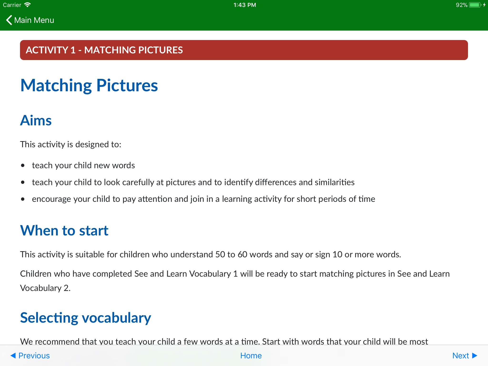 See and Learn Vocabulary 2 screenshot 2