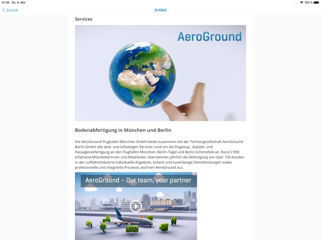 Ae Hub Die Aeroground App On The App Store