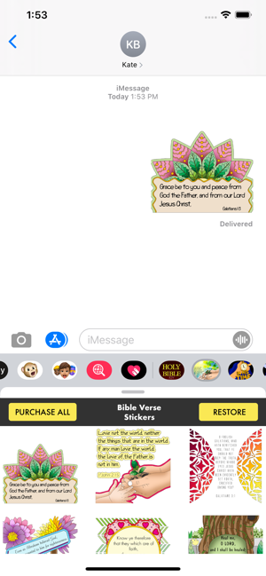 Bible Verse Stickers ·(圖4)-速報App