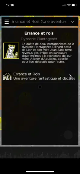 Game screenshot Errance et rois apk