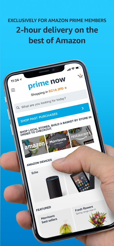 Amazon Prime Now - Overview - Apple App Store - US