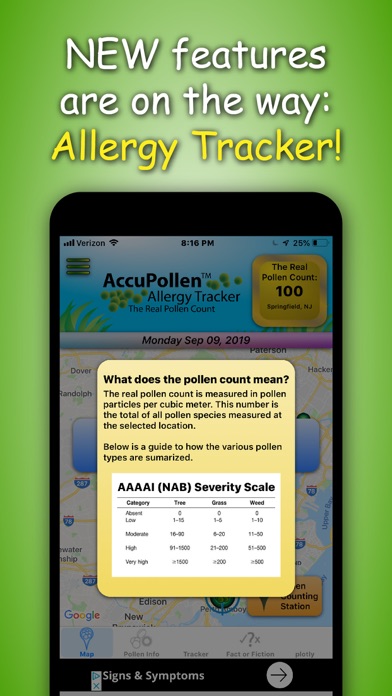 AccuPollen™ Allergy Tracker screenshot 4