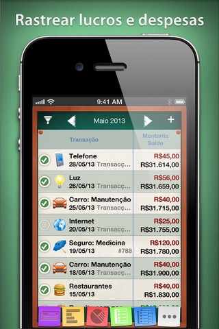 Checkbook HD: Personal finance screenshot 2