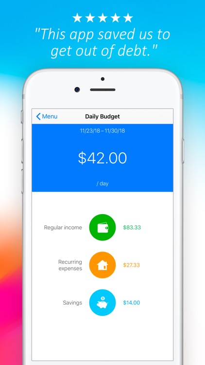 Daily Budget Original screenshot-3