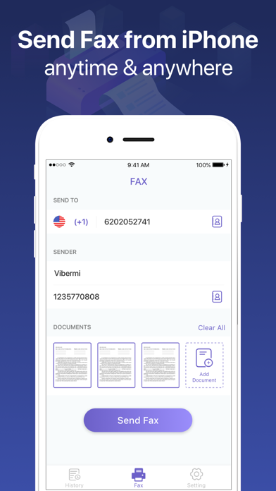 Fax from iPhone - Scan & Send screenshot 2