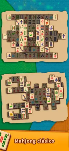 Screenshot 1 Mahjong Solitario Puzzles iphone