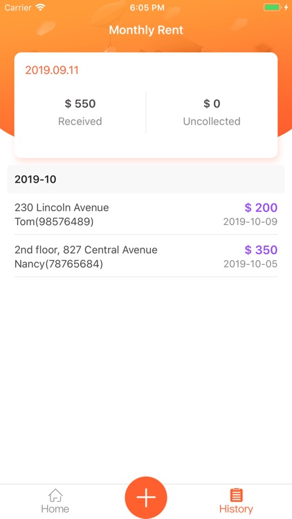 Monthly Rent - Landlord Record screenshot-3