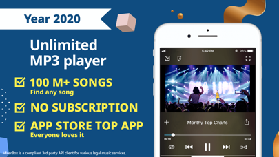 Freemusic Mp3 Music Player Mb3 By Mixerbox Inc Ios United