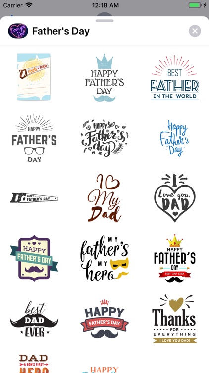 Best Father's Day Stickers Emo