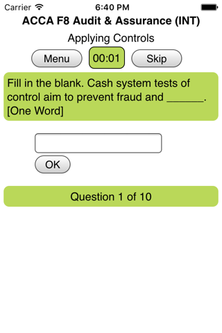 ACCA F8 Audit and Assurance screenshot 3