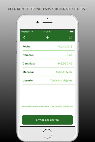 Simply Declare Travel App screenshot 3