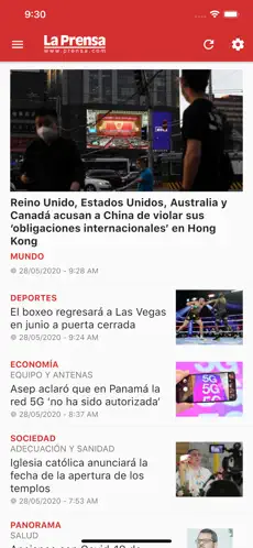 Screenshot 1 La Prensa para iPhone iphone